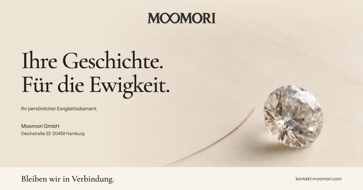 Moomori · Ihre Geschichte. Für die Ewigkeit.